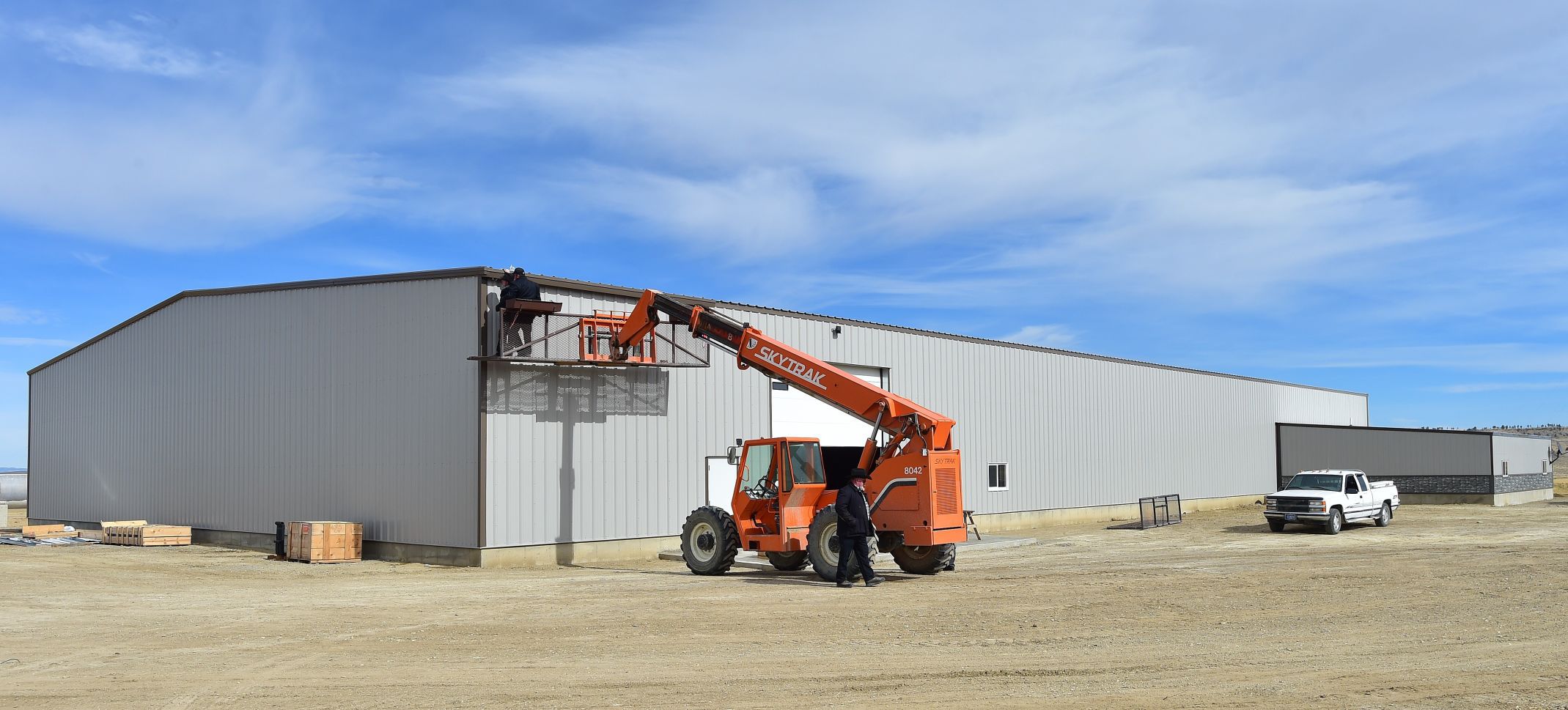 Hutterite steel exterior